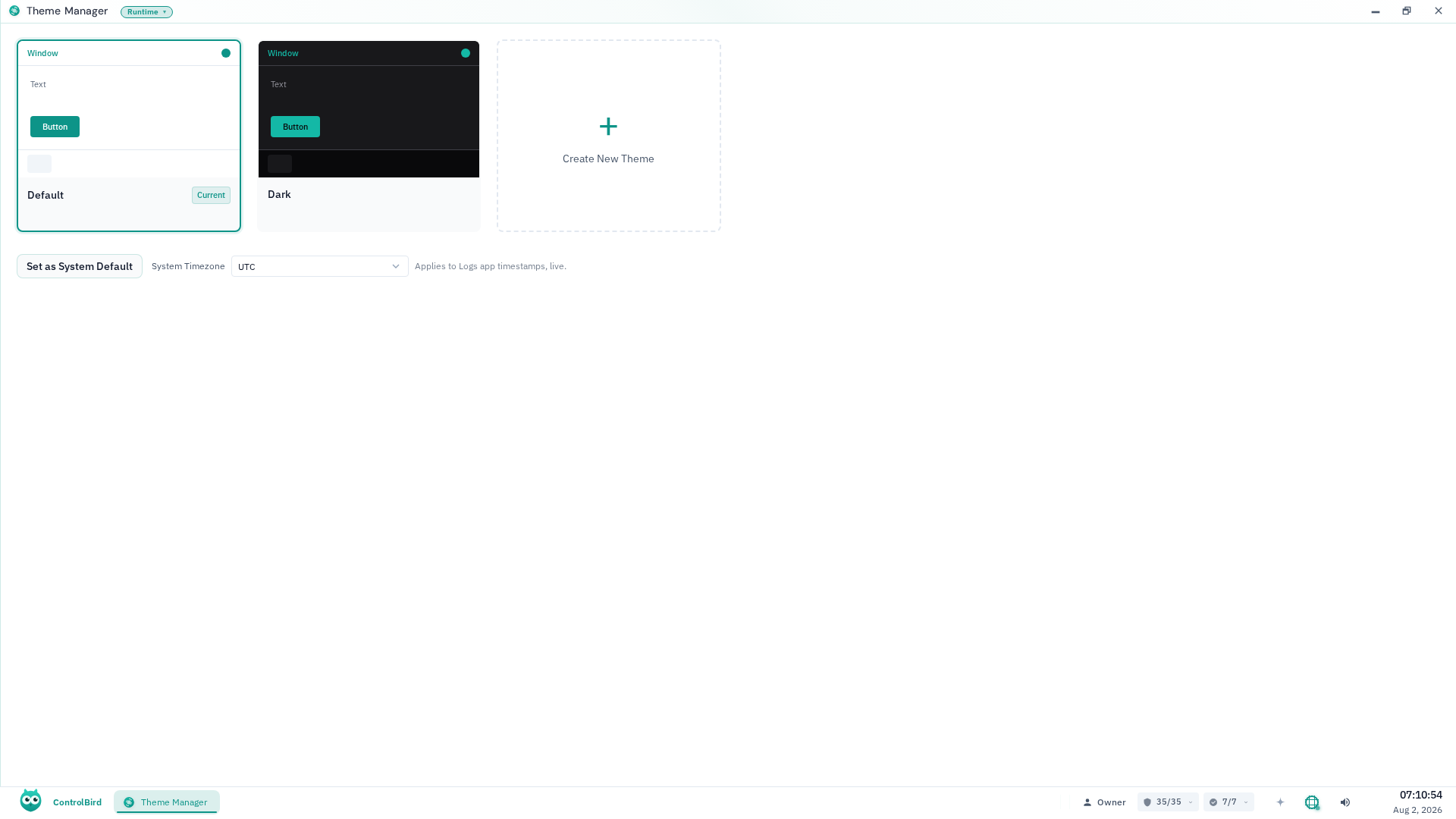 Theme Manager